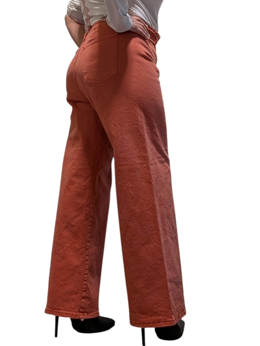 Universal Thread Wide Leg Jeans in Rust Sz 2, 10, 16 & 17 - Picture 3 of 14